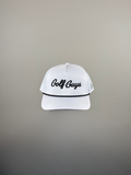 Golf Guys Rope Hat - White