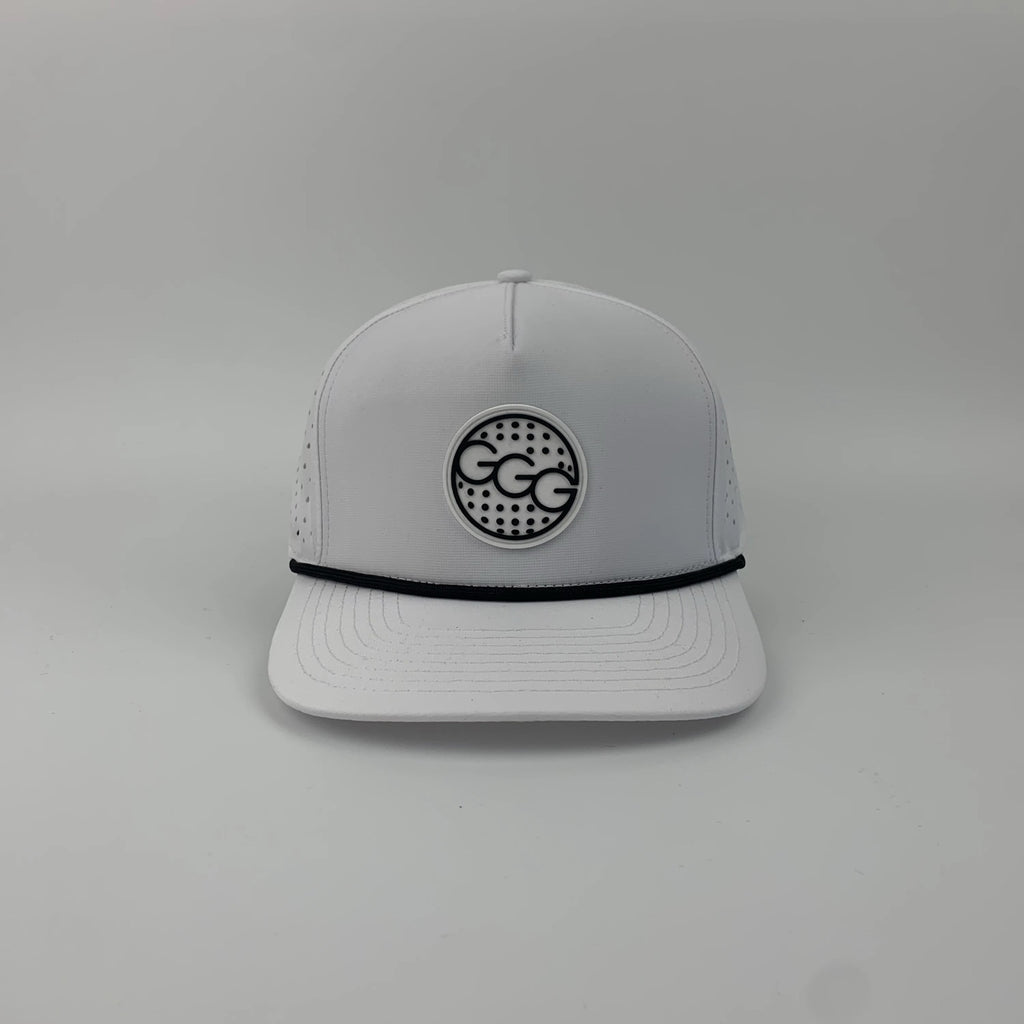 Logo Rope Hat - White