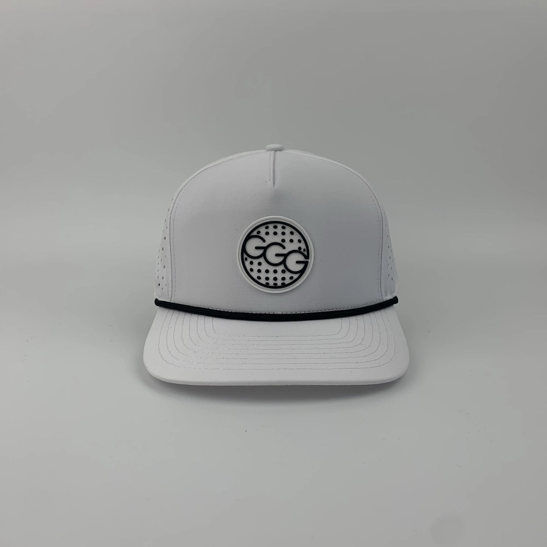 Logo Rope Hat - White