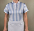Sky Blue Stripe Polo