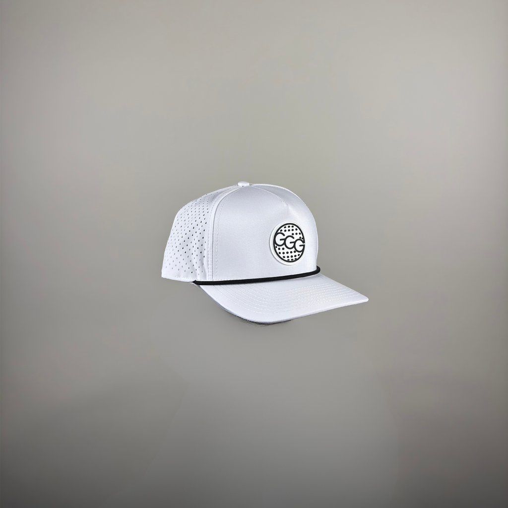 Logo Rope Hat - White