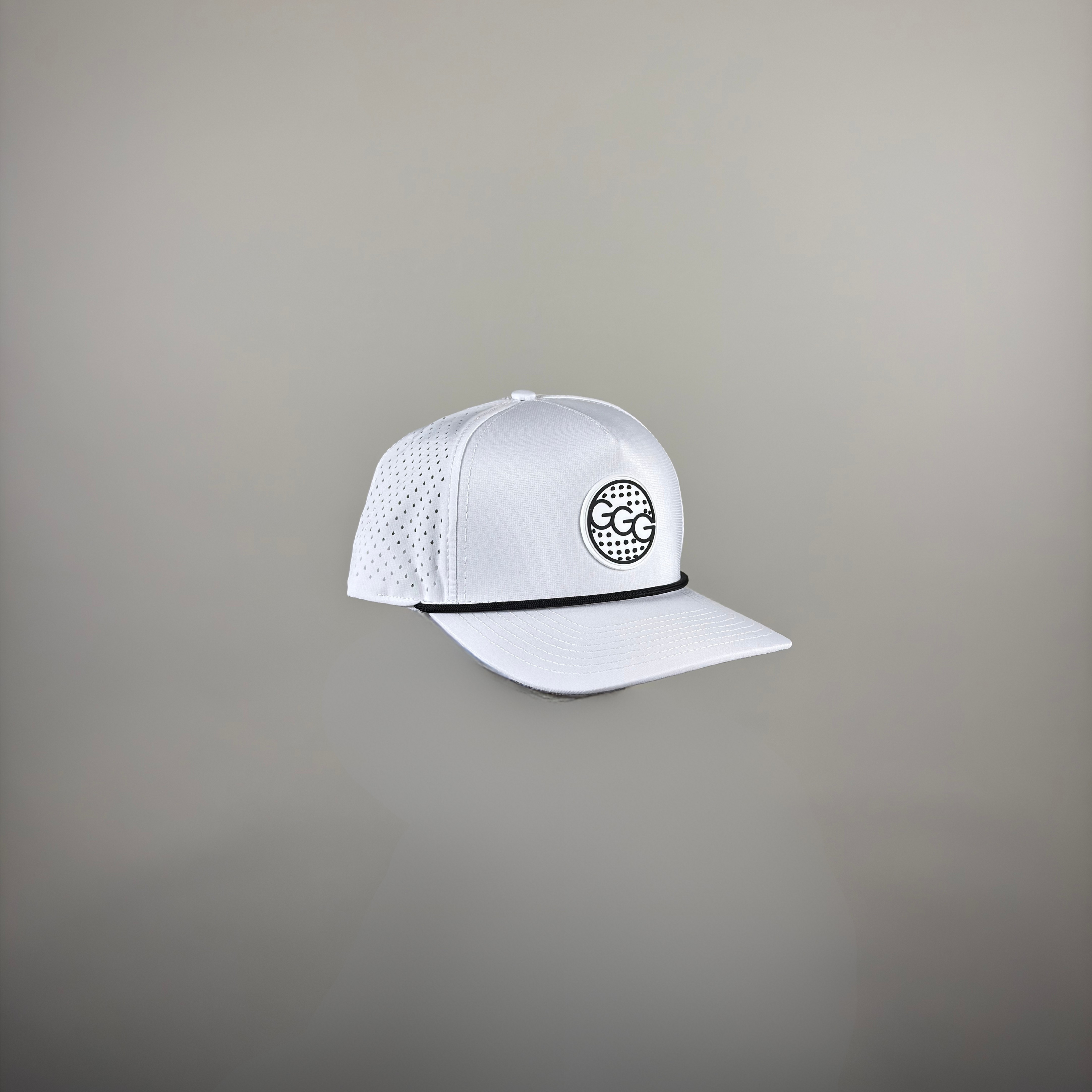 Logo Rope Hat - White