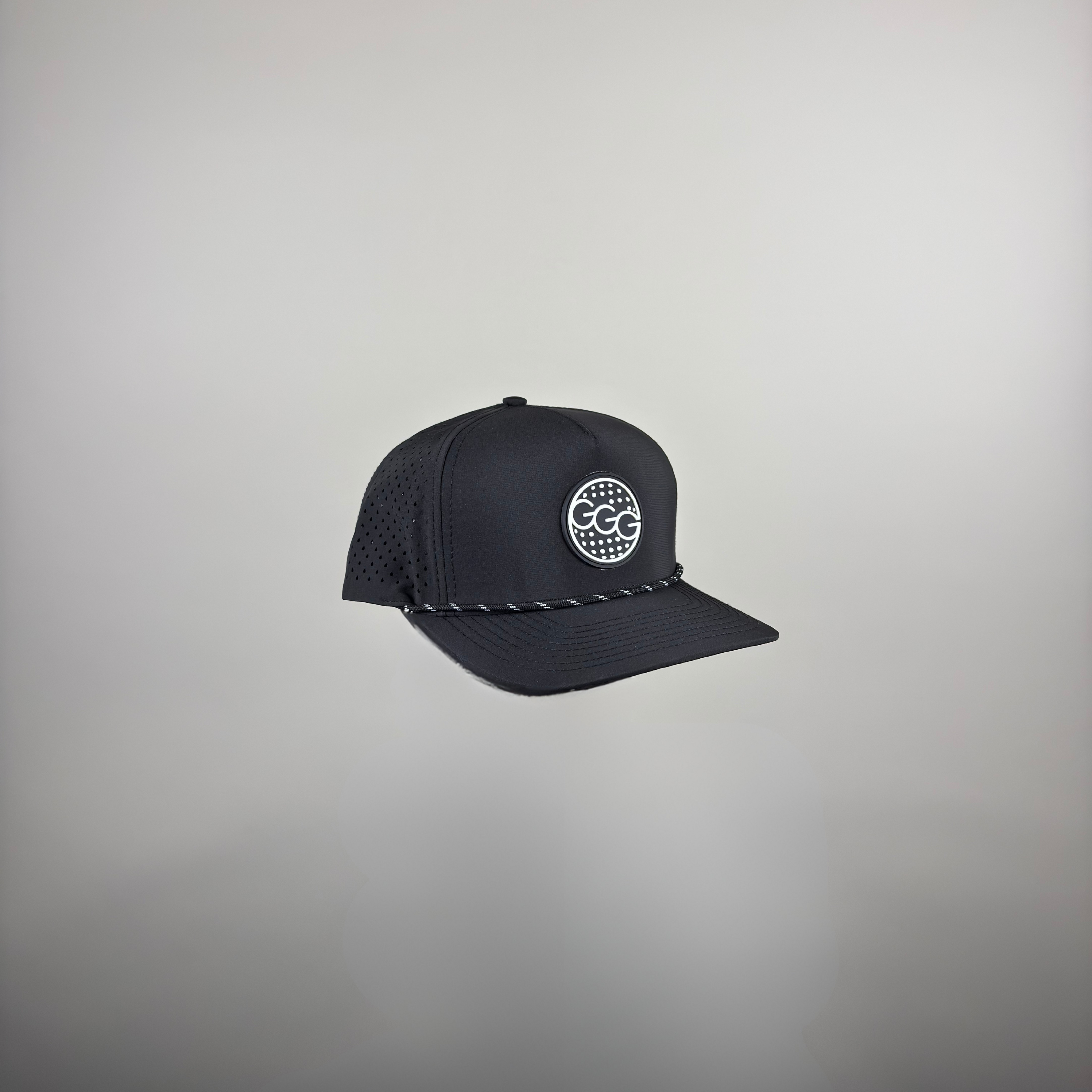 Logo Rope Hat - Black